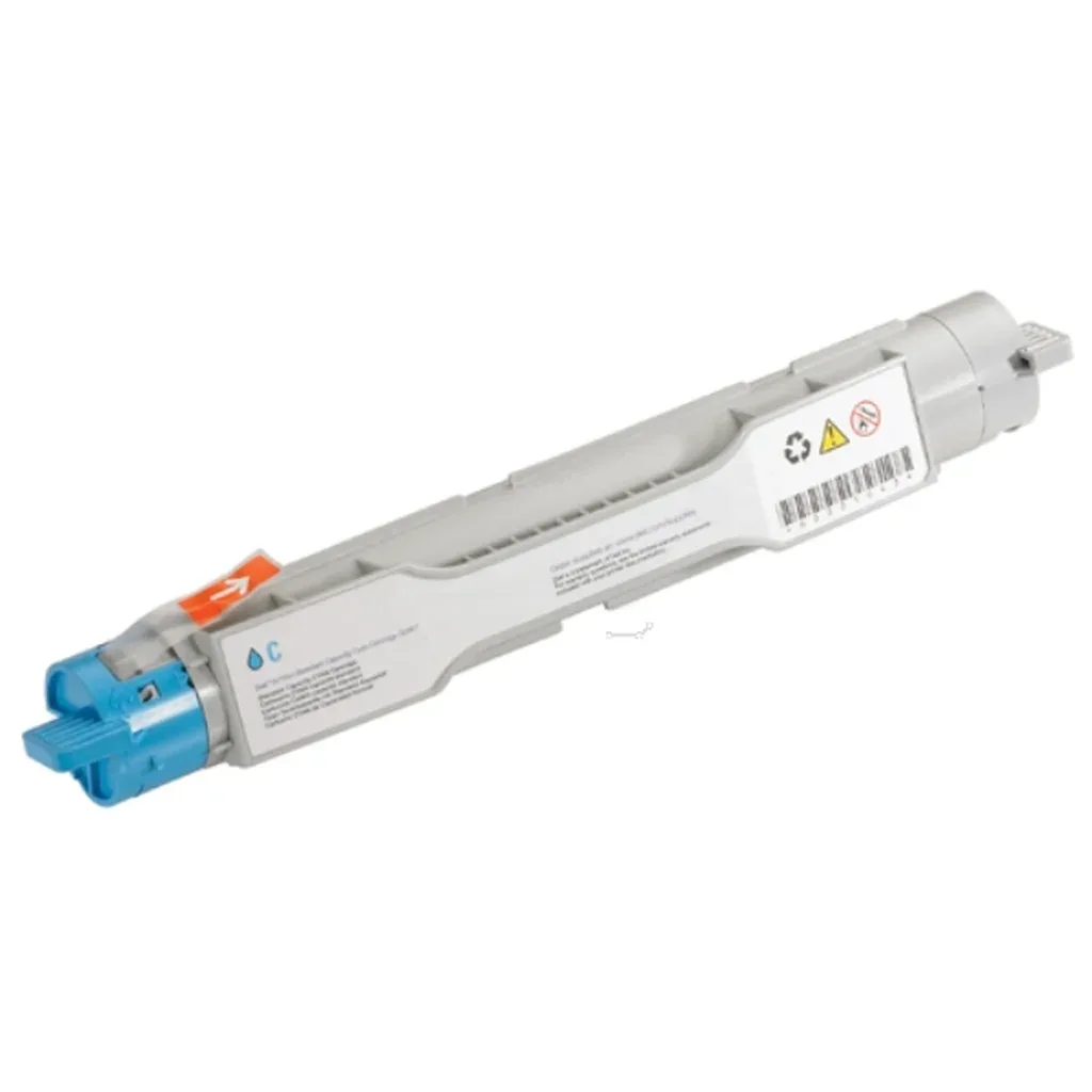 Dell GD907 Tonerkassett cyan, 8.000 sider 593-10118 Cyan fra Dell – produktbillede