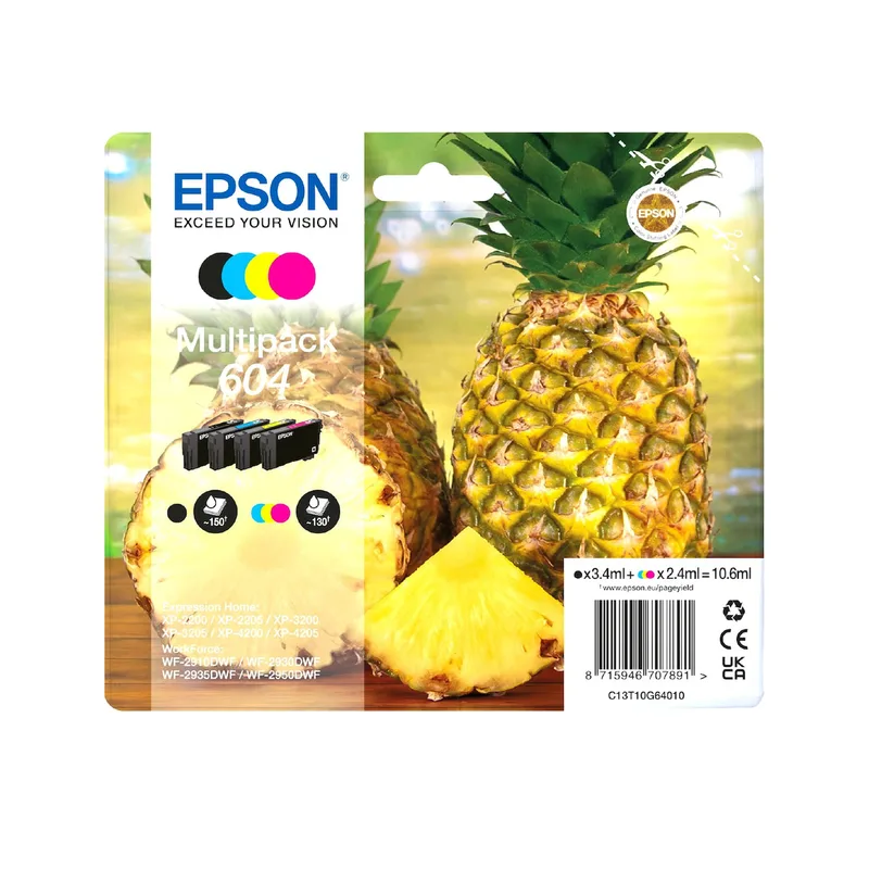 Epson 604XL Cartridge Combo Pack (hoge capaciteit) Inkt von Epson – Produktfoto