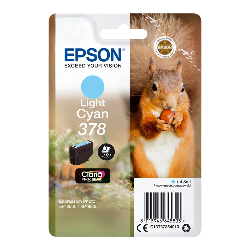 Ink Cartouche D´encre Light 378 de Epson – photo produit