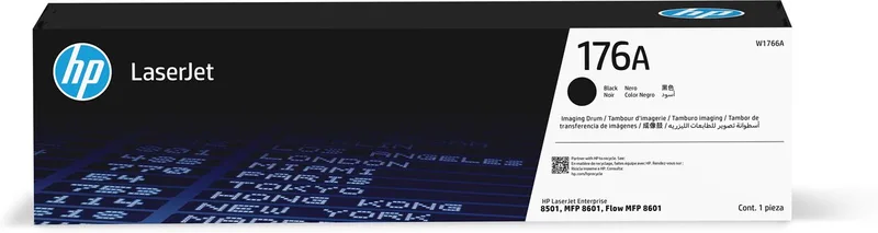LaserJet 176A originele zwarte fotogevoelige rol van HP in Zwart – productfoto