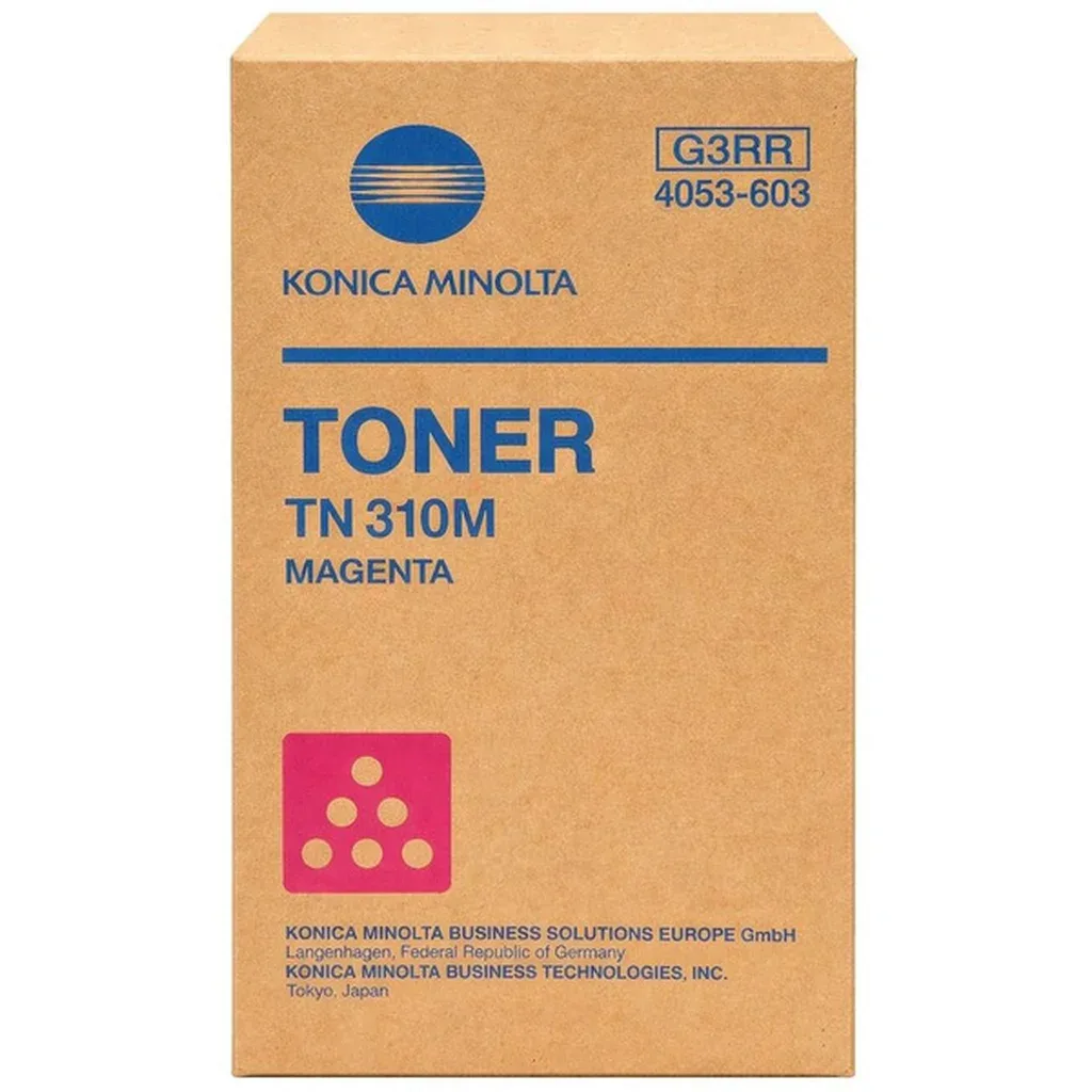 Konica Minolta 4053-603 Konica Minolta TN-310 M Tonerkassett magenta, 11.500 sidor från Konica Minolta – produktbild