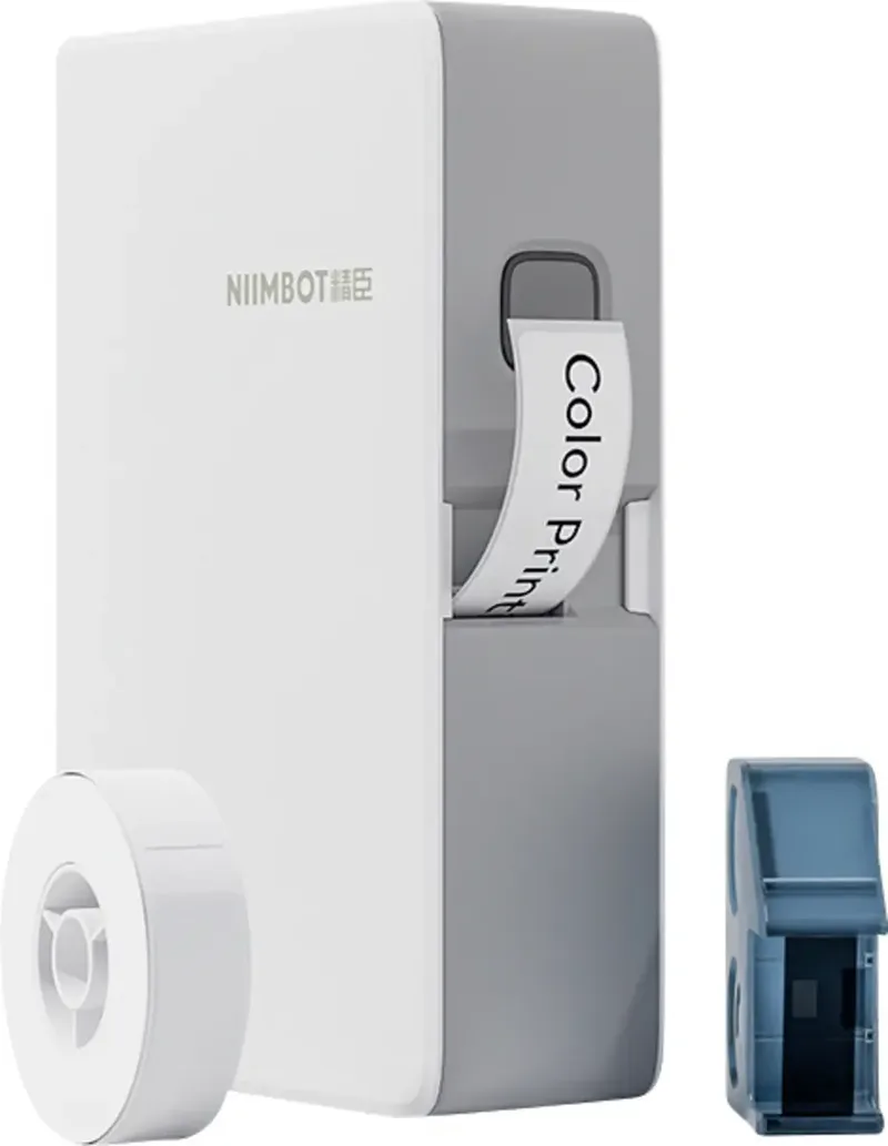 Etikettendrucker Thermotransfer 203 x 203 dpi Etikettenbreite (max.): 12 mm von Niimbot – Produktfoto
