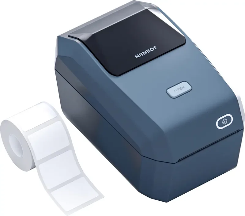 K3 Etikettendrucker Thermodirekt 203 x 203 dpi Etikettenbreite (max.): 82 mm Bluetooth®, USB von Niimbot in Anthrazit – Produktfoto