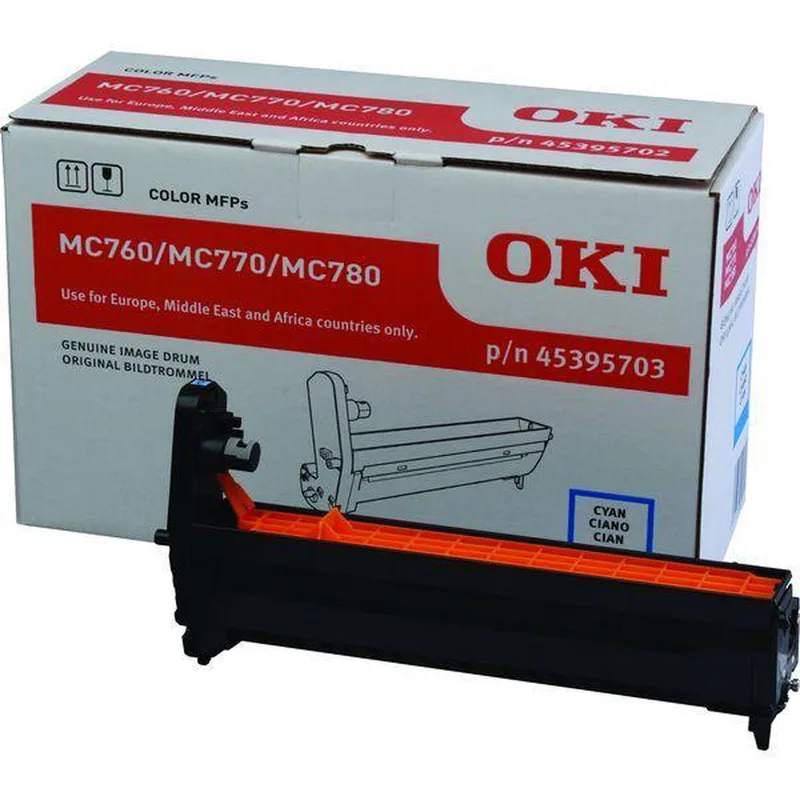 OKI 45395703 printer drum Origineel 1 stuk(s) by OKI in Cyan – product photo
