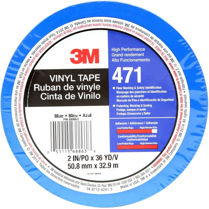 3M 471BL50IW PVC-Klebeband Blau (L x B) 33 m x 50 mm 1 St. by 3M – product photo