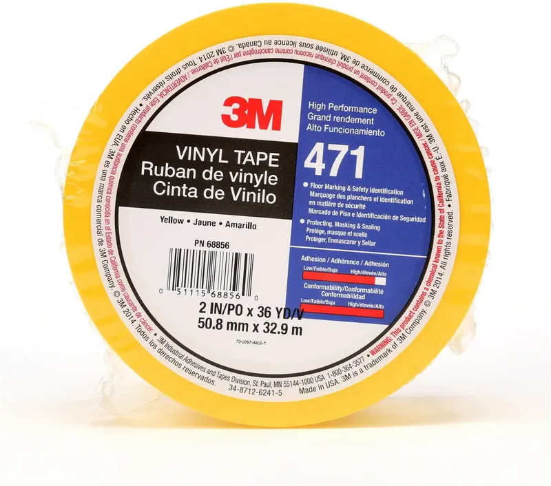 3M 471G50IW PVC-Klebeband Gelb (L x B) 33 m x 50 mm 1 St. von 3M – Produktfoto