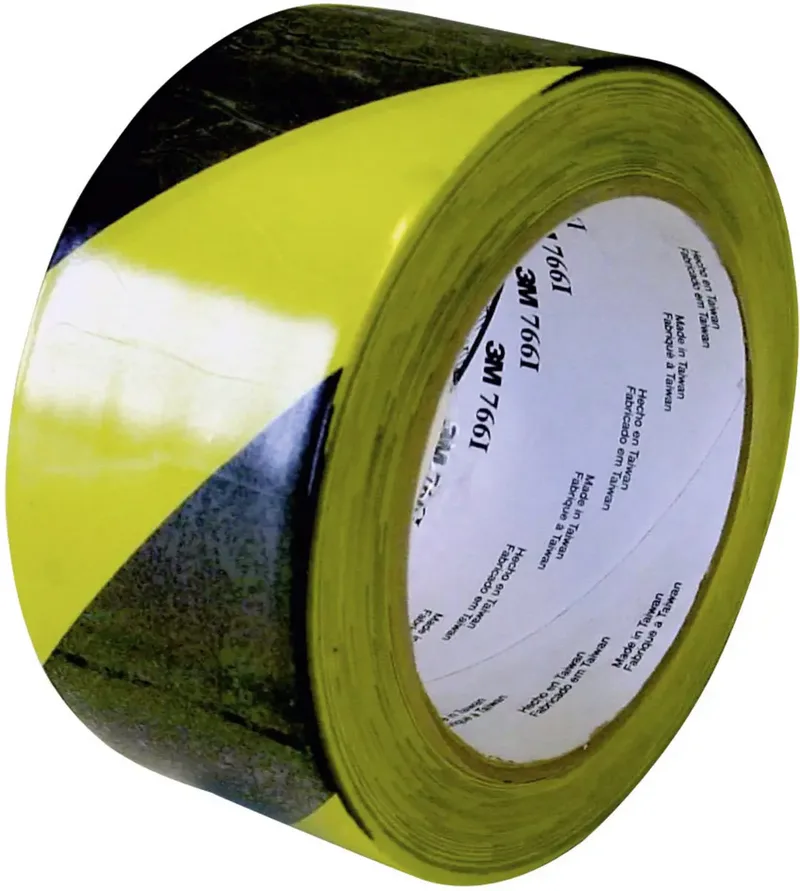 3M 766i 766SG50 PVC-Klebeband 764i Gelb/Schwarz (L x B) 33 m x 50 mm 1 St. fra 3M – produktbillede