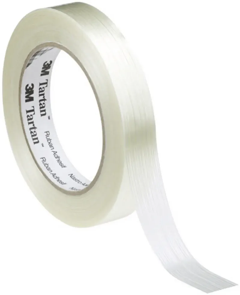 3M 8953 89532550 Filament-tape Tartan 8953 (l x b) 50 m x 25 mm 1 stuk(s) von 3M in Transparent – Produktfoto