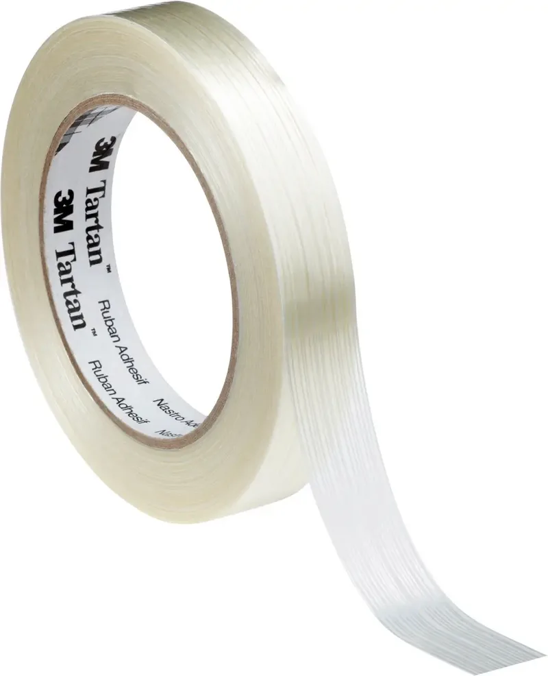3M 89537550 Filament-tape Tartan 8953 (l x b) 50 m x 75 mm 1 stuk(s) by 3M in Lichtbruin – product photo