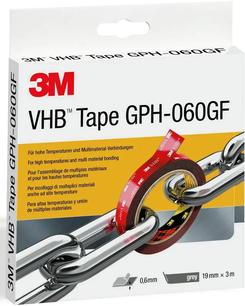GPH-060F19-3 Klebeband Grau (L x B) 3 m x 19 mm 1 St. by 3M – product photo