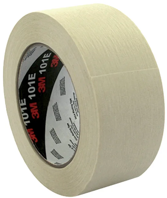 Krepp-Klebeband 101E, 30 mm x 50 m, Papier, beige by 3M – product photo
