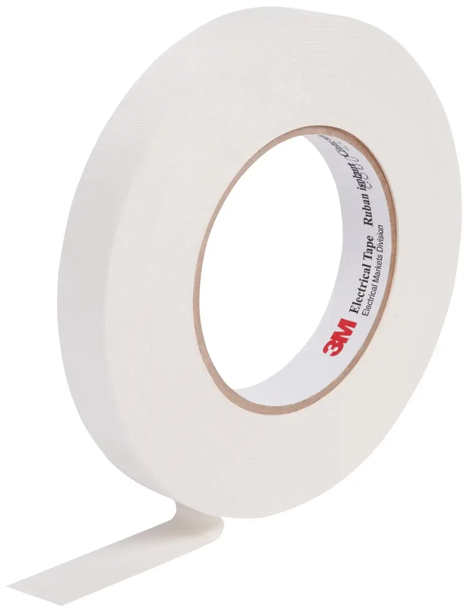 SCOTCH27-12X20 Textieltape Wit (l x b) 20 m x 12 mm 1 stuk(s) van 3M in Wit – productfoto