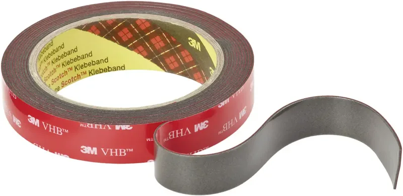 VHB™ 4611F 4611193 Doppelseitiges Klebeband VHB™ 4611F Dunkelgrau (L x B) 3 m x 19 mm 1 St. van 3M – productfoto