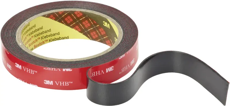 VHB™ 5952F 5952F/193 Doppelseitiges Klebeband VHB™ 5952F Schwarz (L x B) 3 m x 19 mm 1 St. de 3M – photo produit