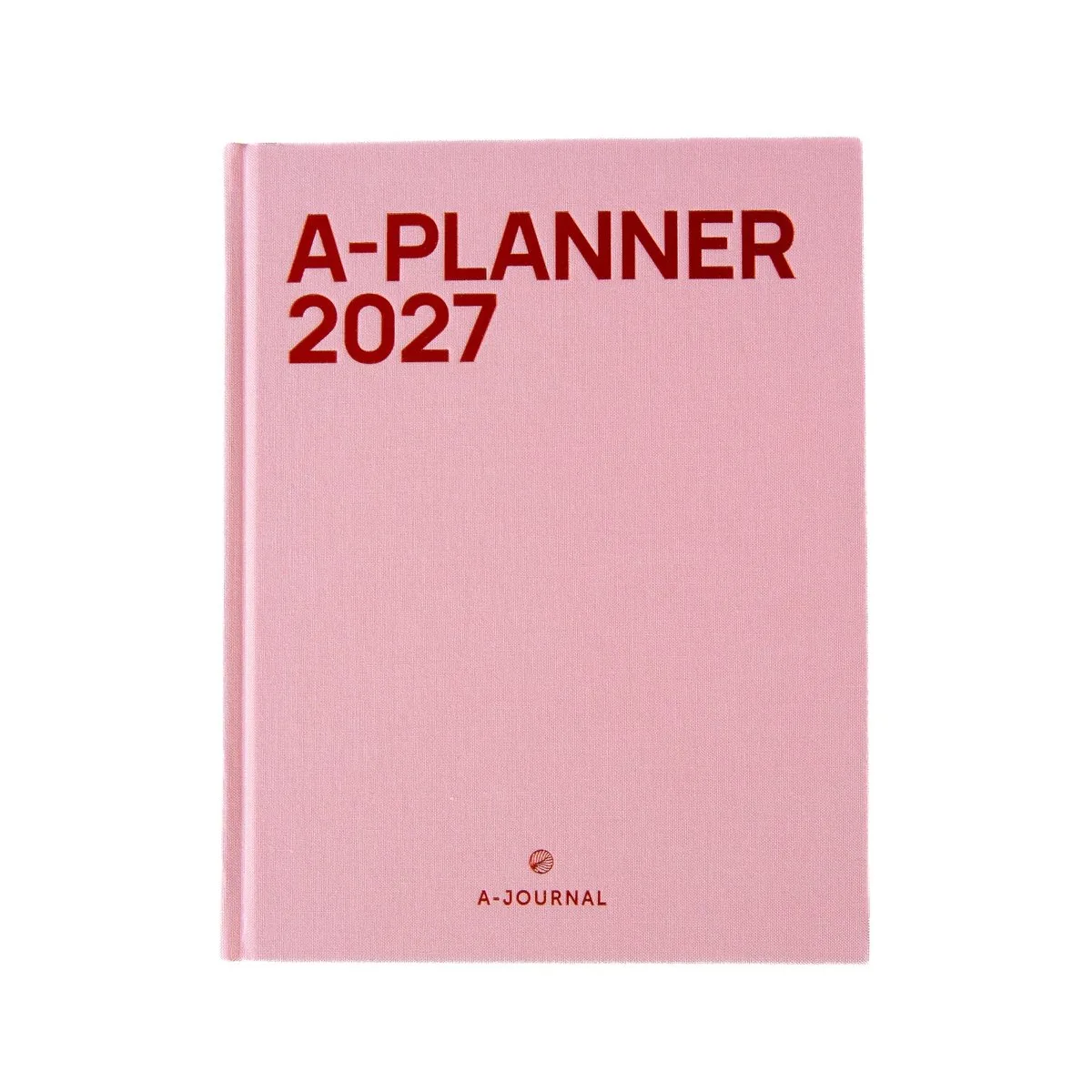 A-Planner Agenda 2027 - Linnen by A Journal in Pink – product photo