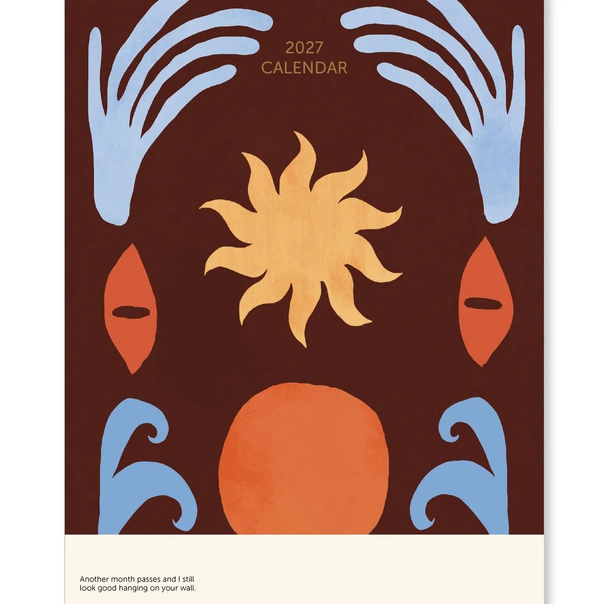 Calendar 2027 - Blauw van A Journal – productfoto