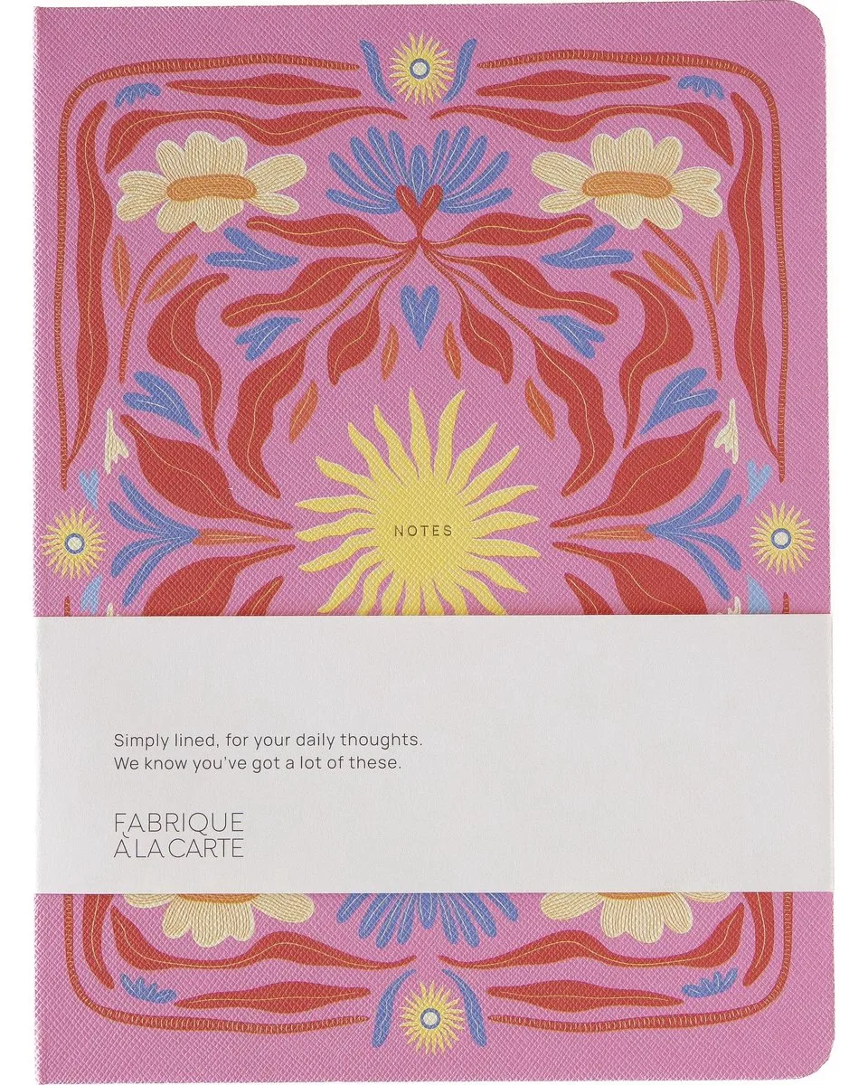 Fabrique - Notitieboek A5 - Sun - Roze de A Journal en Zon Roze – photo produit