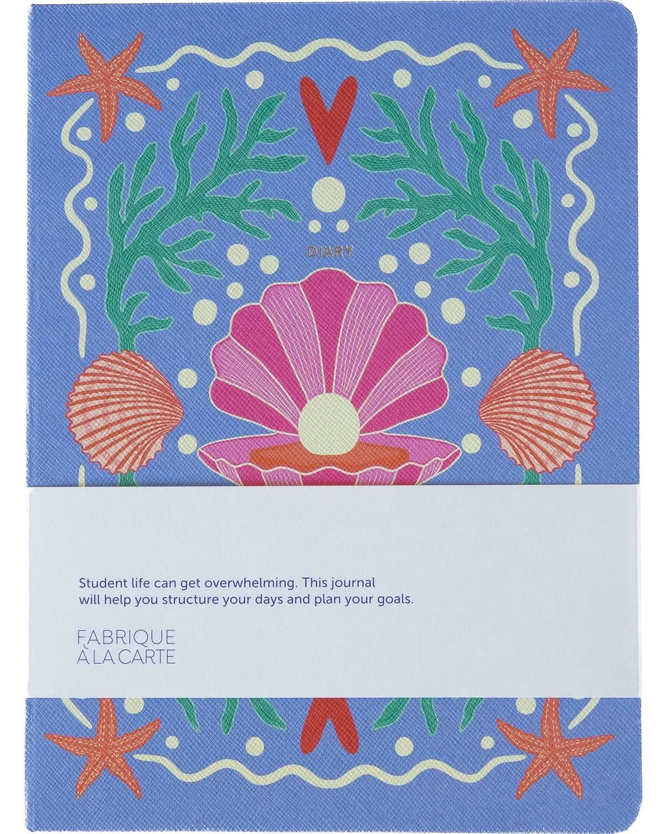 Fabrique - Schoolagenda 2026/2027 - A5 by A Journal in Schelp Lavendel – product photo