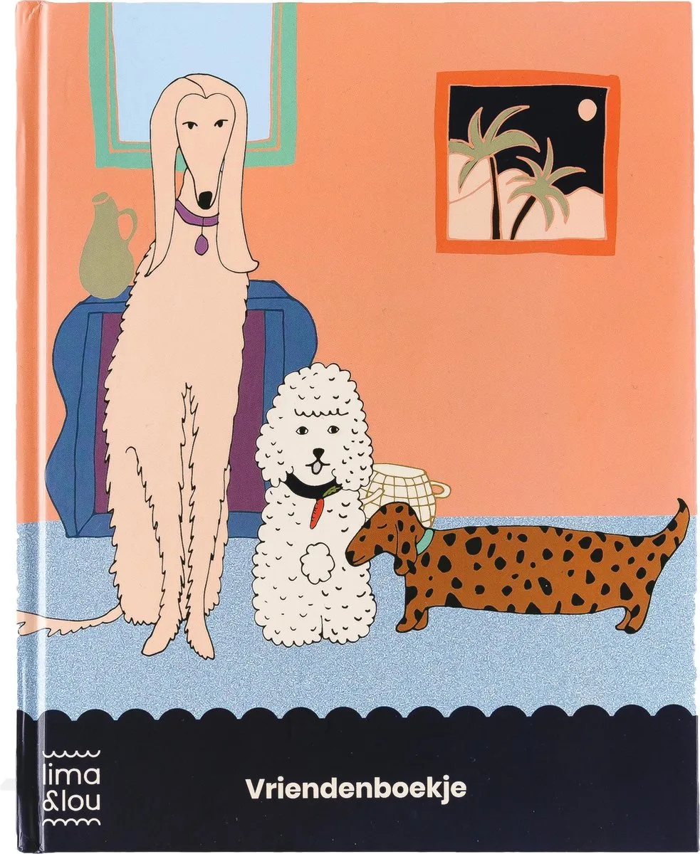 Lima & Lou - Vriendenboek - Nederlands fra A Journal i Orange – produktbillede