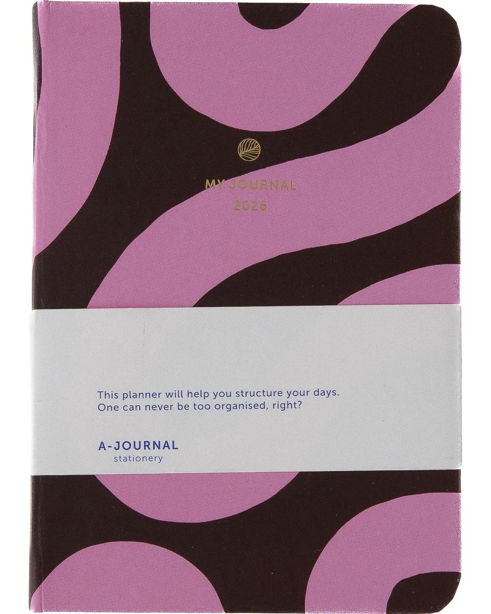 My Journal - Agenda 2026 - A6 - 1 week op 2 pagina's van A Journal in Bordeaux – productfoto