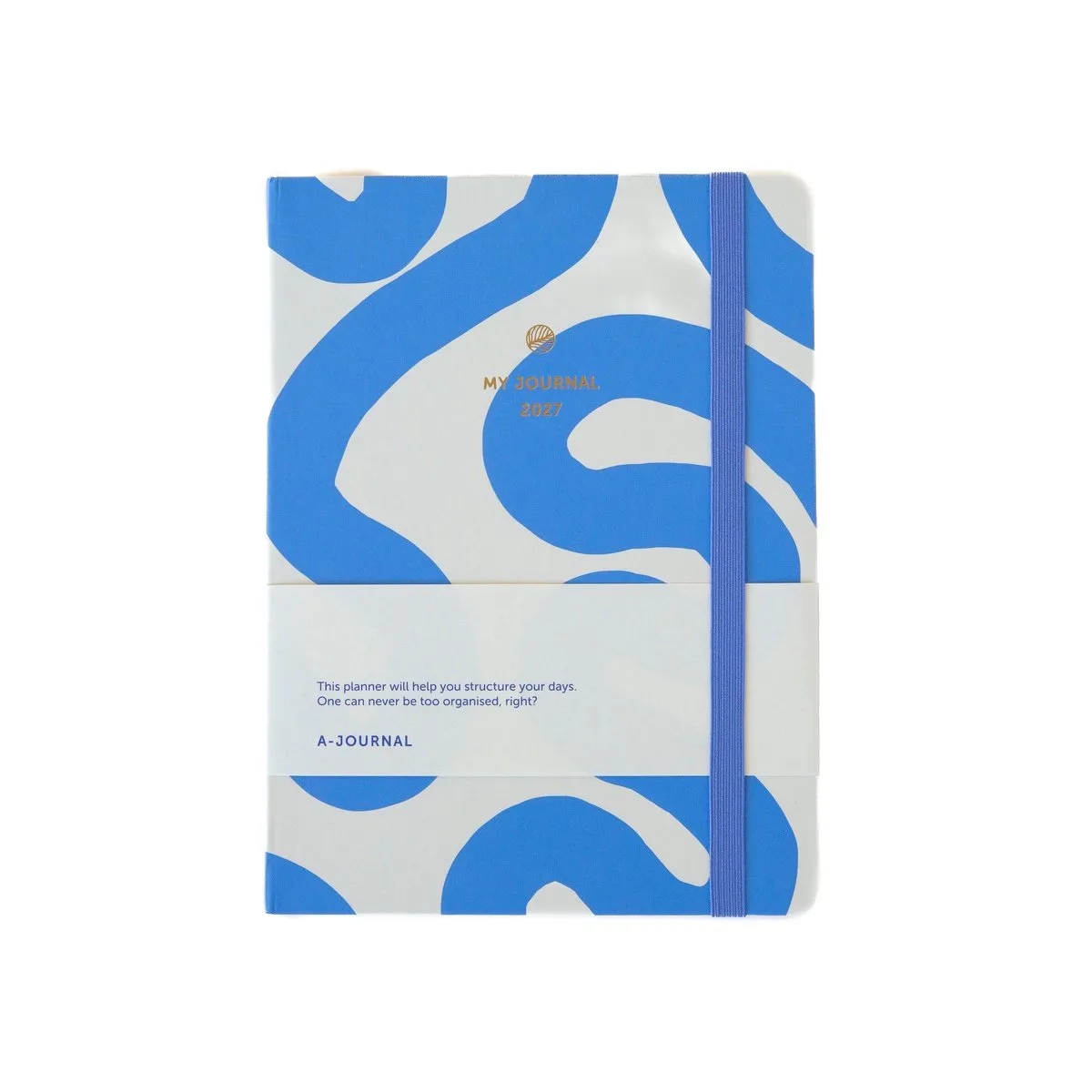 My Journal Agenda 2027 - Flow Blauw van A Journal in Wit – productfoto