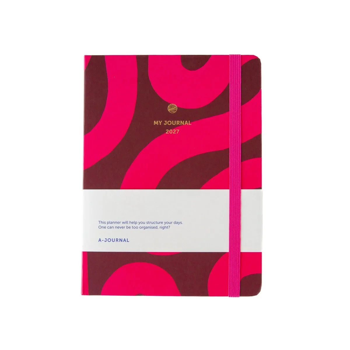 My Journal Agenda 2027- Flow Fuchsia by A Journal in Pink – product photo