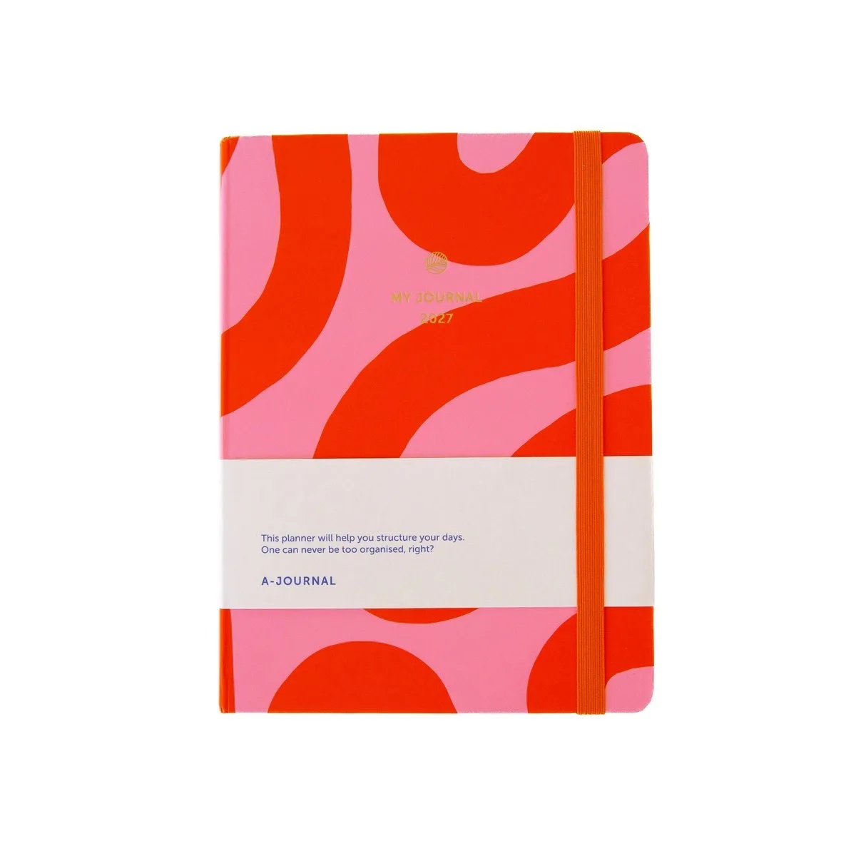 My Journal Agenda 2027 - Flow Roze van A Journal in Rood – productfoto