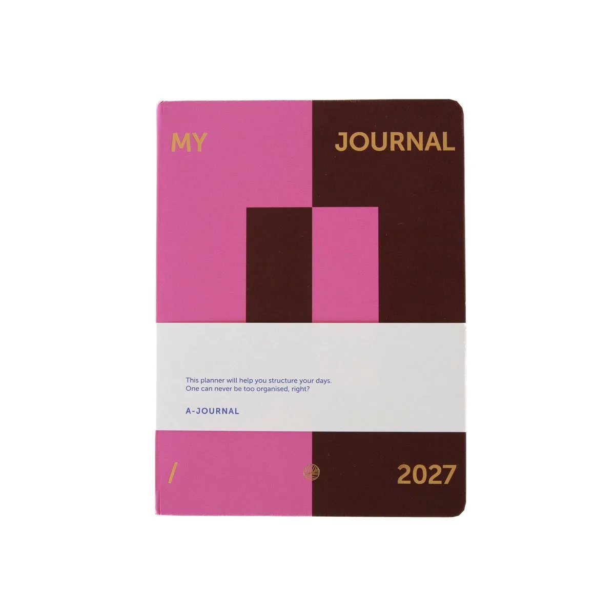 My Journal Agenda 2027 - Modernist Roze by A Journal in Bordeaux – product photo