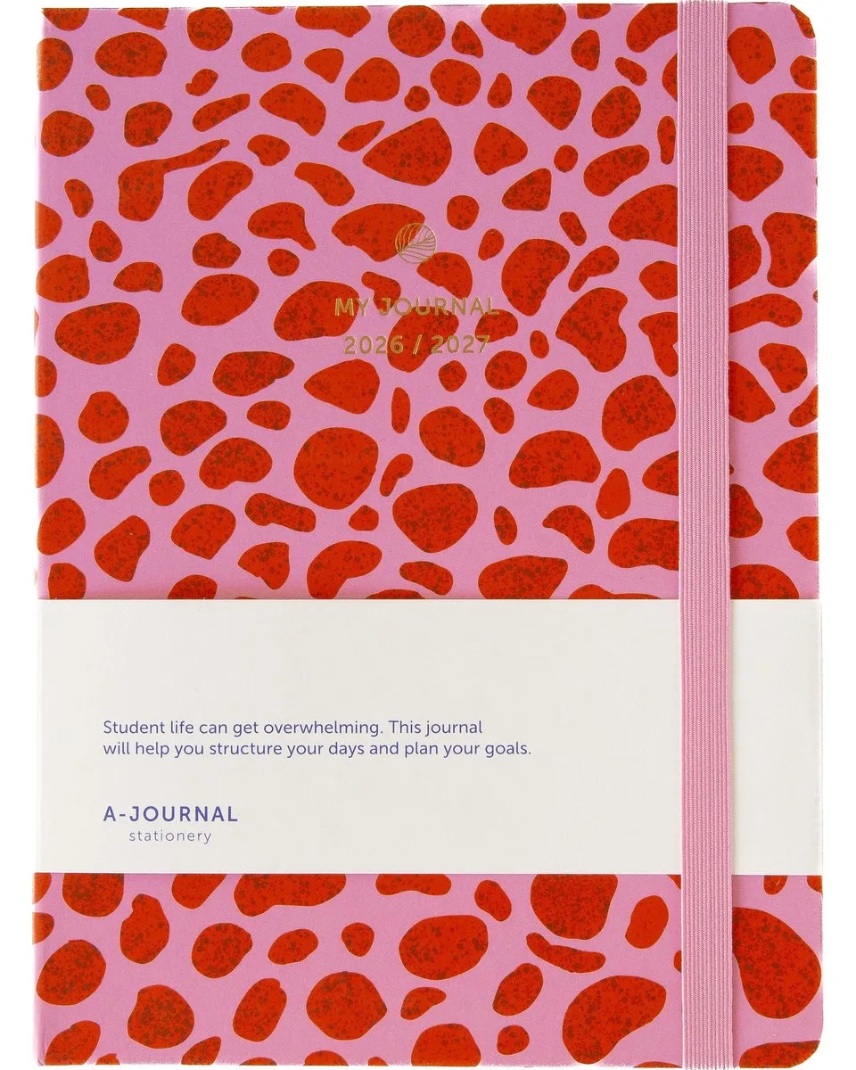 My Journal - Schoolagenda - 2026-2027 van A Journal in Luipaard – productfoto