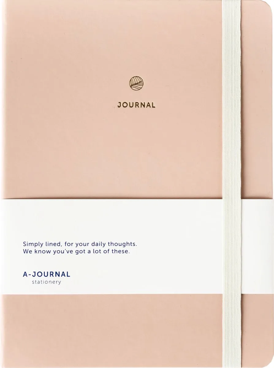 Notitieboek - A5 - 160 pagina's fra A Journal i Beige – produktbillede