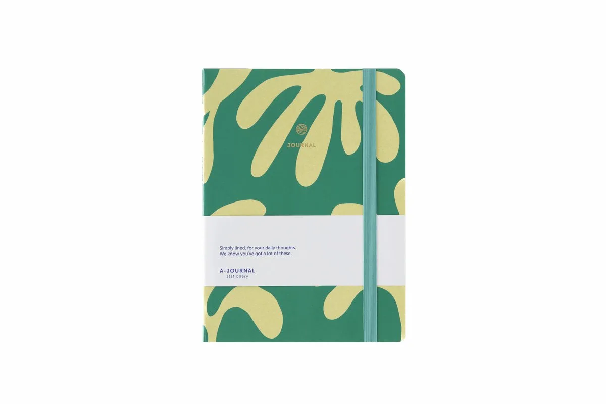 Notitieboek - A5 - Arty Green by A Journal in Green – product photo