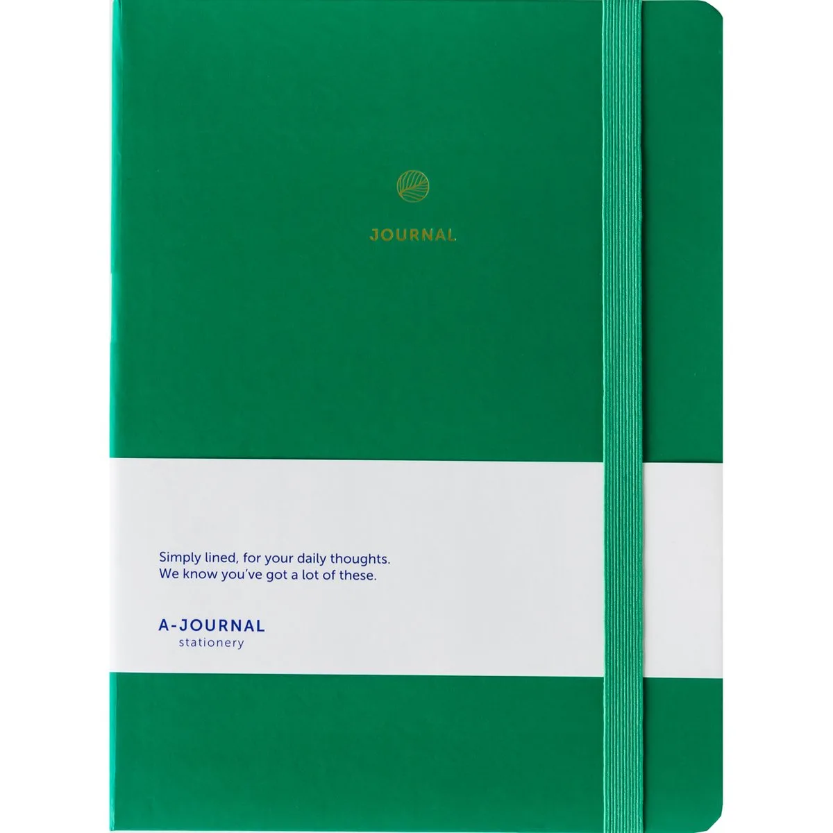 Notitieboek - A5 - Emeraldgroen - Gelinieerd de A Journal en Vert – photo produit