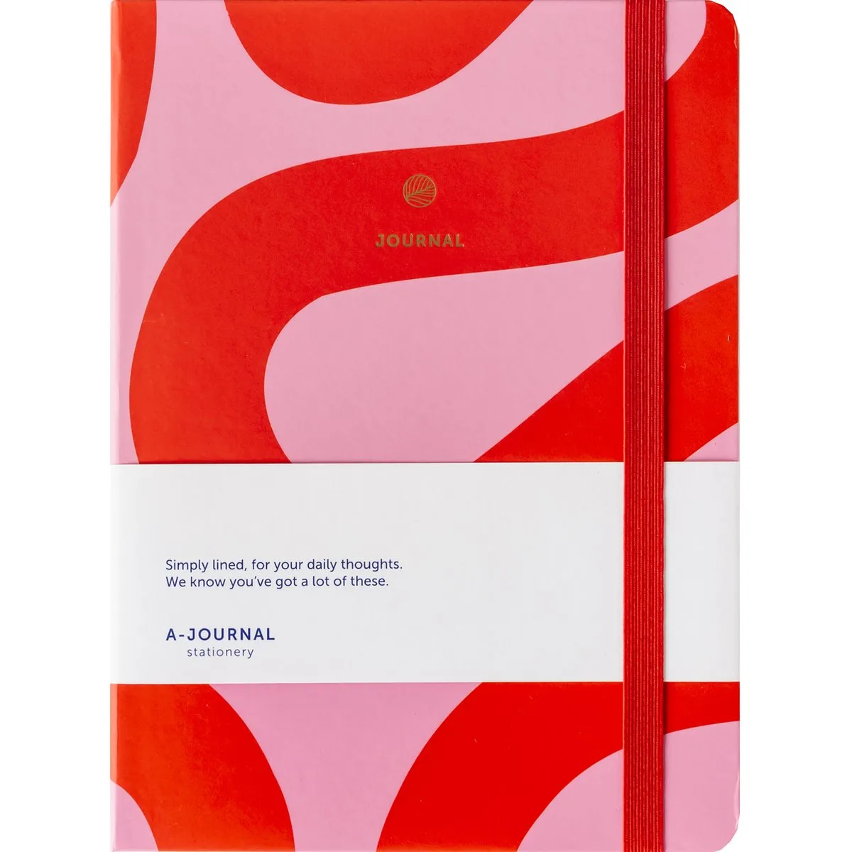 Notitieboek A5 - Flow - rood de A Journal en Rose – photo produit