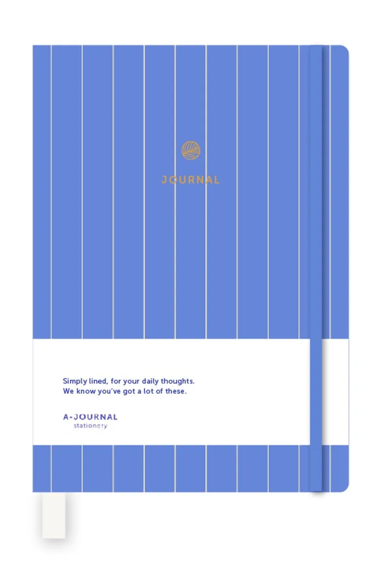 Notitieboek - A7 - gelijnd - 100 grams papier van A Journal in Rood – productfoto