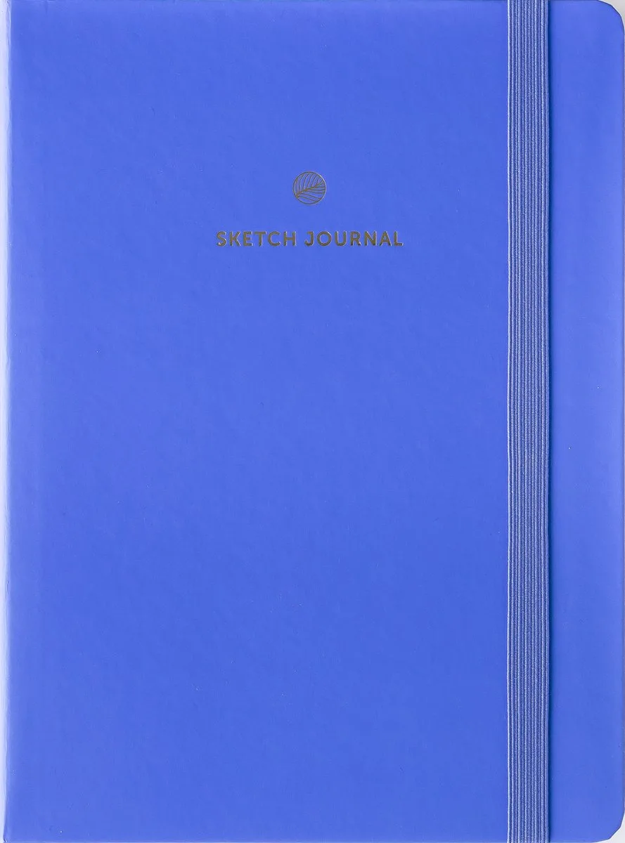 Schetsboek A5 - Blauw de A Journal en Bleu – photo produit
