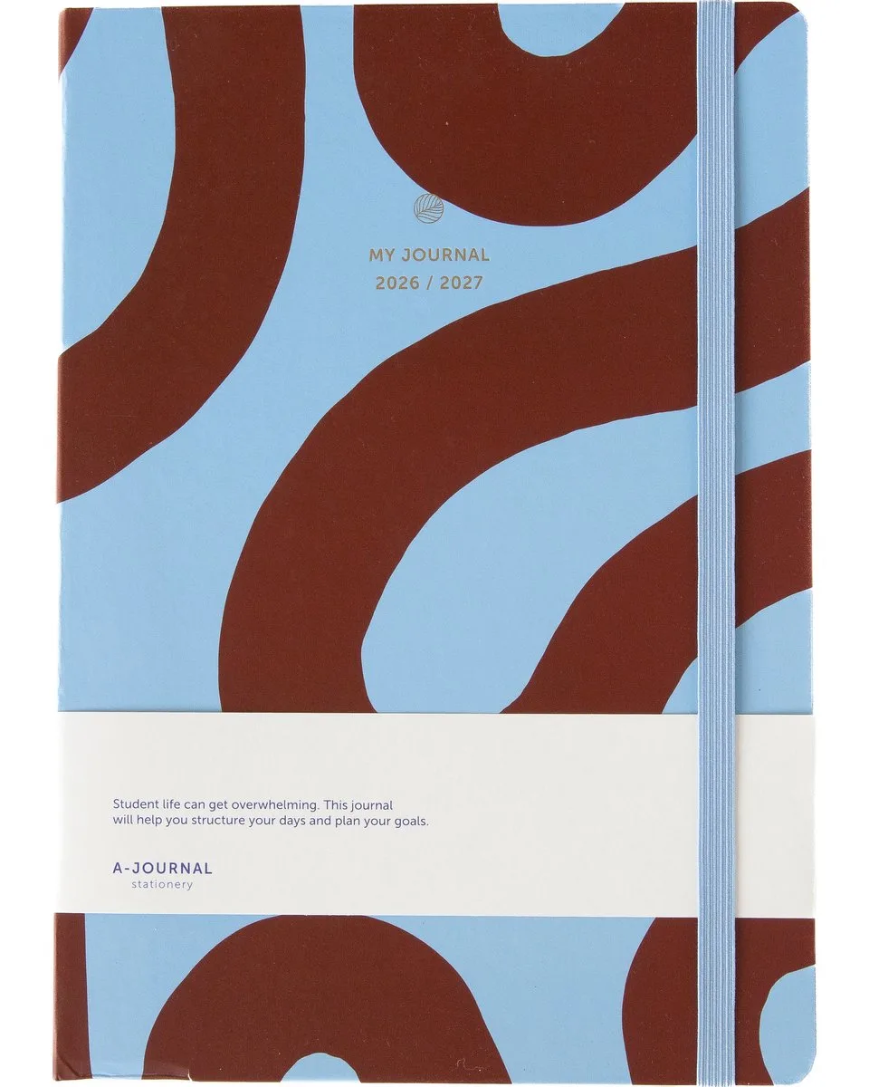 Schoolagenda 2026/2027 - A4 - harde kaft by A Journal in Flow – product photo