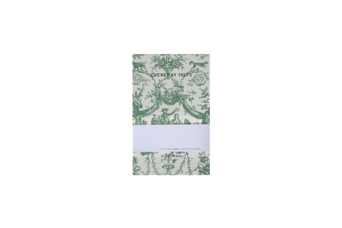 Schrijfblok - Toile de Jouy by A Journal in Green – product photo