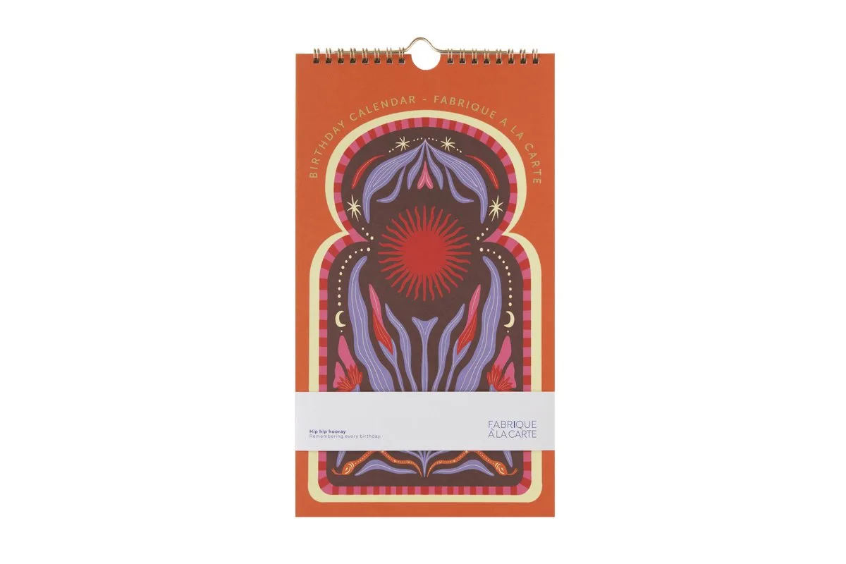 Verjaardagskalender - Altar Sun de A Journal en Marron – photo produit