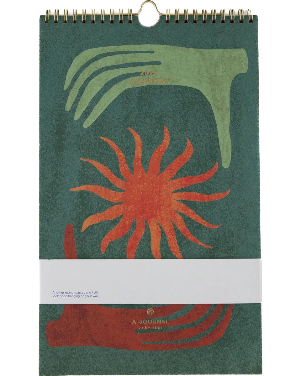 Wandkalender 2026 - Sun - Kunst de A Journal en Multicolore – photo produit