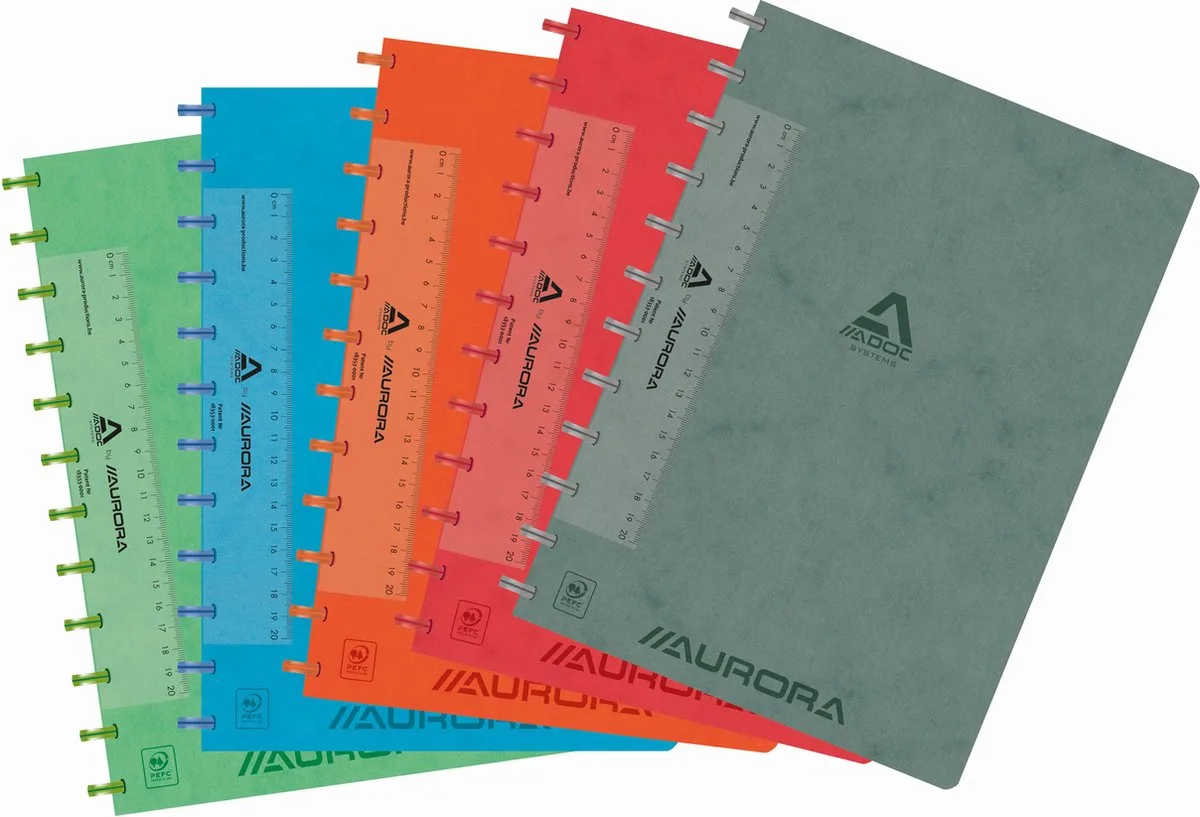 Schrift A4 PAP-EX Lin-Ex lijn pak van 10 fra Adoc i Flerfarvet – produktbillede