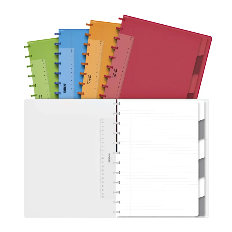 Schrift adoc a4 lijn 144pag 90gr 6 tabbladen | 8 stuks van Adoc – productfoto