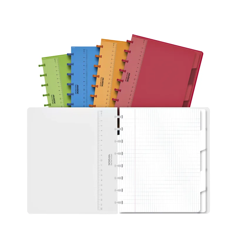 Schrift adoc a5 ruit 4x8mm 144pag 90gr 5 tabbladen | 10 stuks by Adoc – product photo