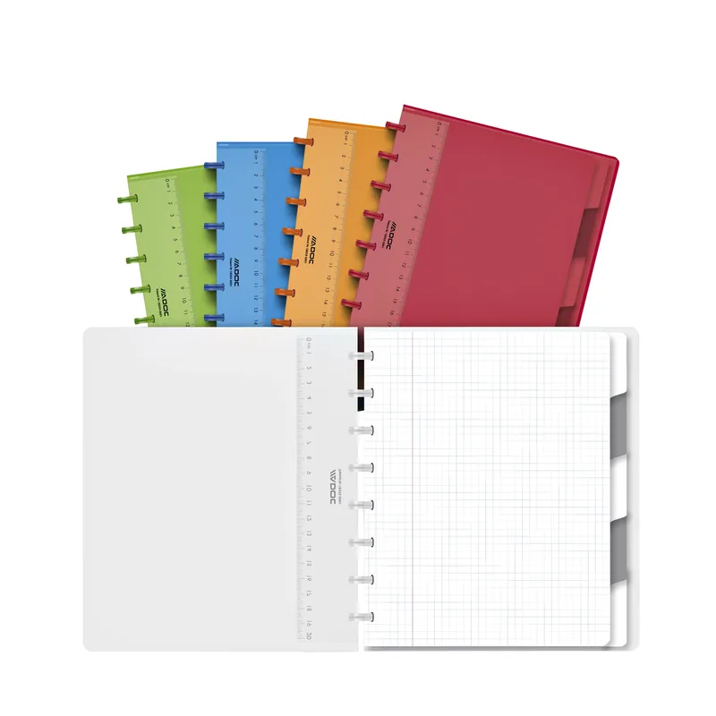 Schrift adoc a5 ruit 5x5mm 144pag 90gr 5 tabbladen | 10 stuks von Adoc – Produktfoto