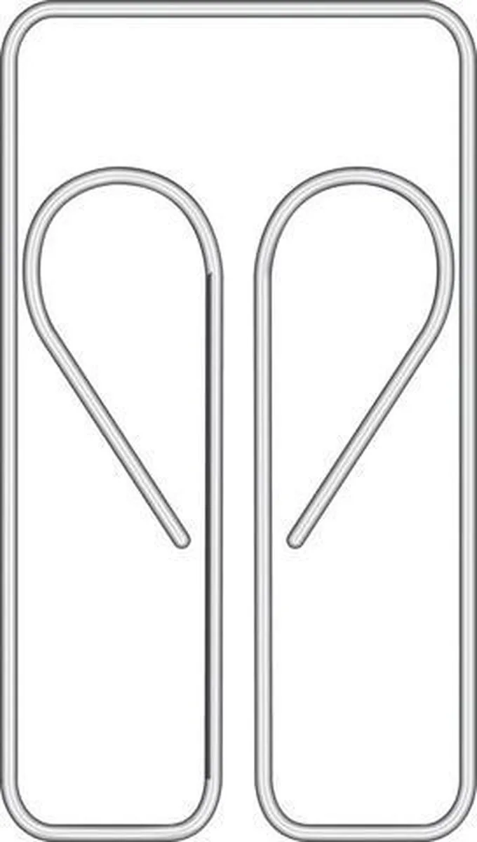 paperclips Alco 27mm uilvorm doos à 100 stuks von Alco in Paperclips Alco 27 mm uilvorm doos à 100 stuks – Produktfoto