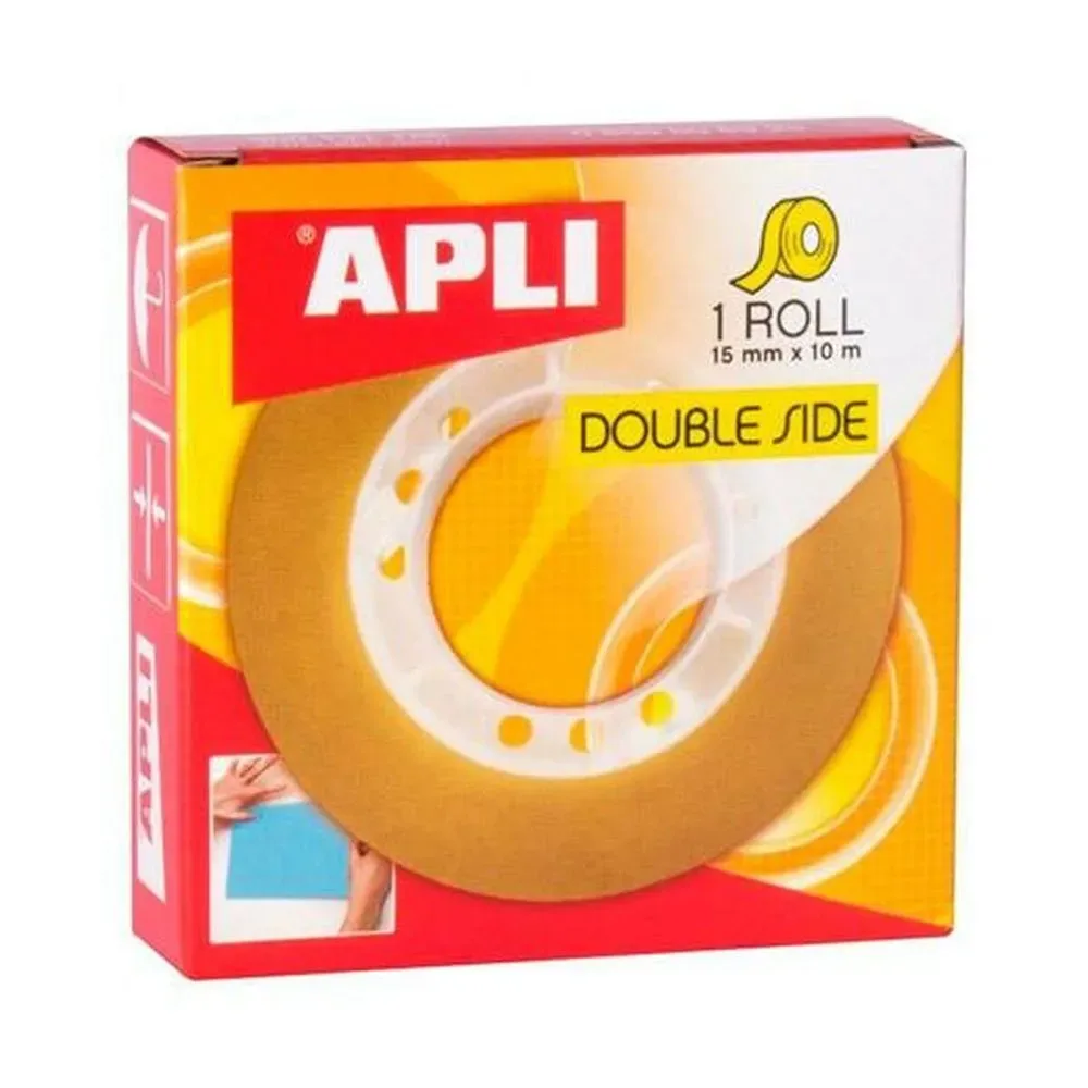 Ruban Adhésif Double Face 15 X10 M 20 Unités de Apli – photo produit