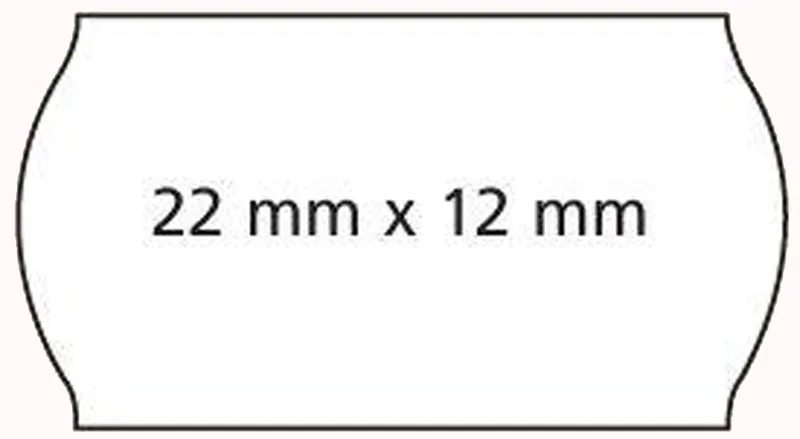 Etiketten für Preisauszeichner, 22 x 12 mm van Apli – productfoto