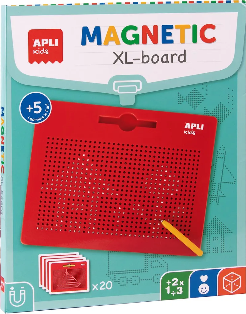 XL Magneetbord Met Pen van Apli in Meerkleurig – productfoto