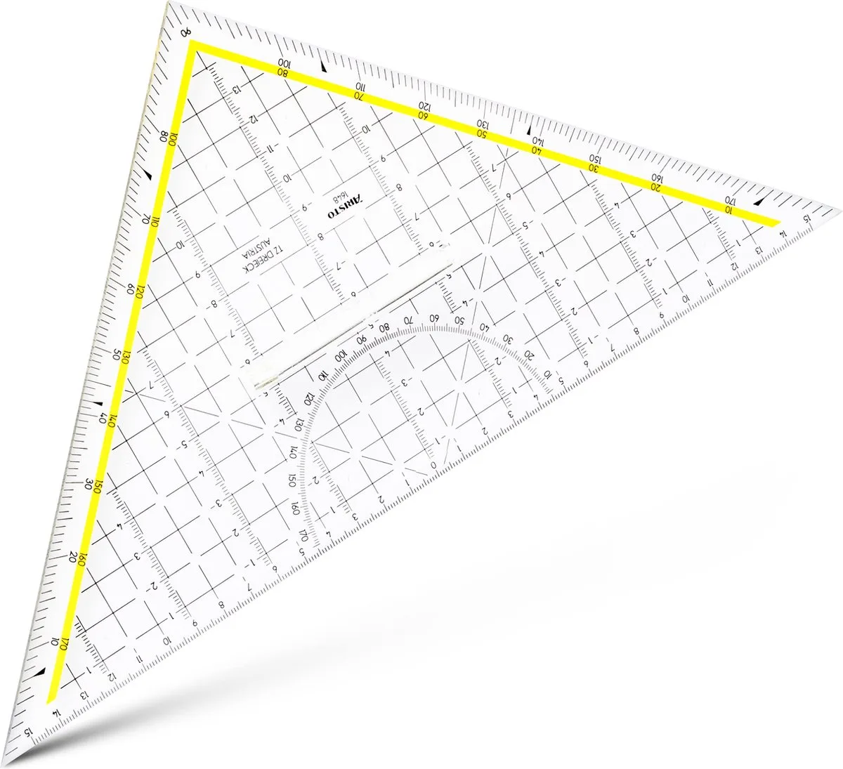Geodriehoek Aristo 320mm TZ1648/2 de Aristo en Transparent – photo produit
