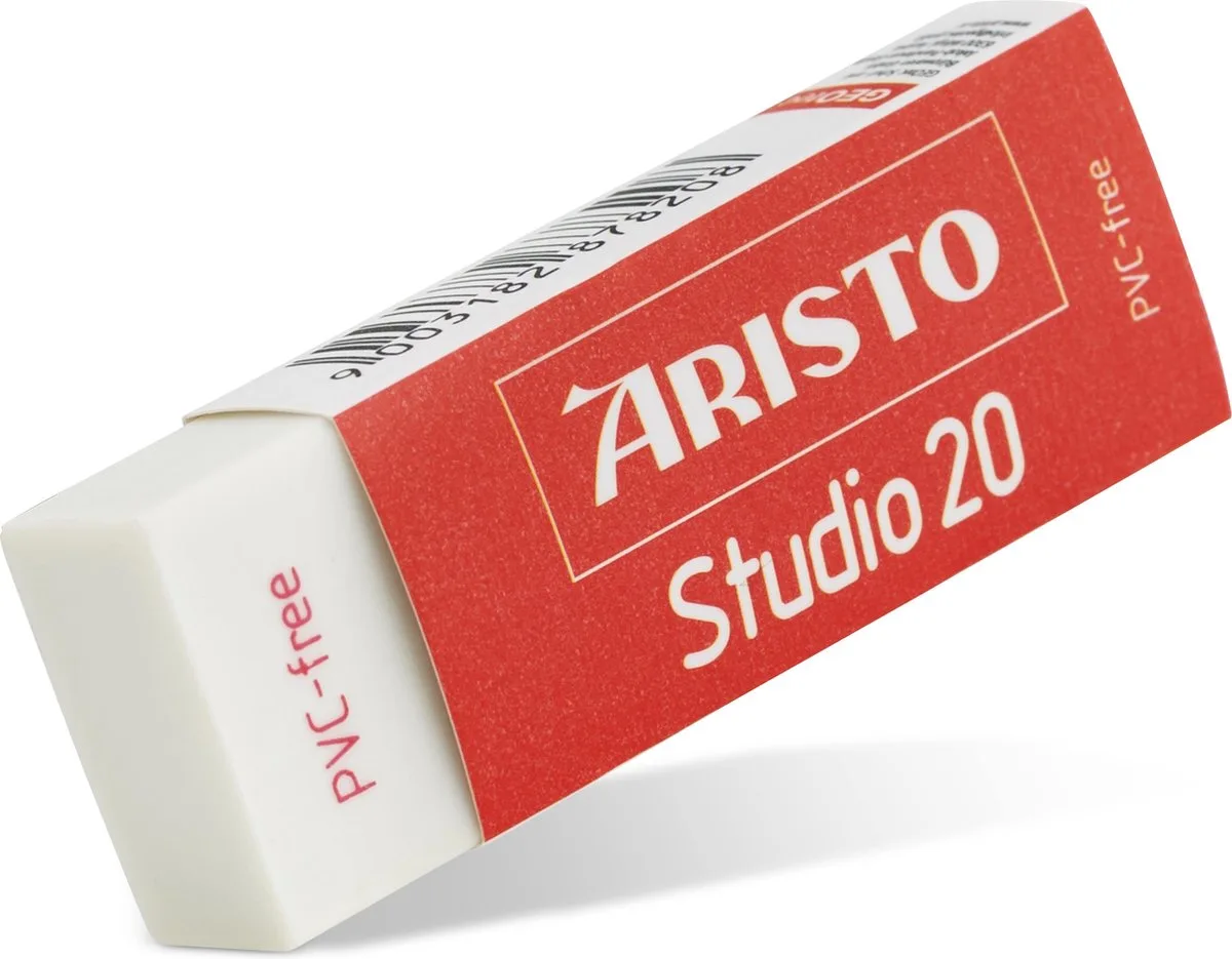 gum - Studio 20 - PVC-vrij - 65x23x12mm - AR-87820 från Aristo i Vit – produktbild