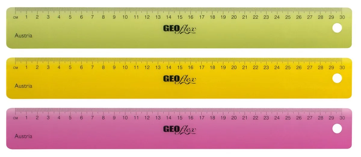 Liniaal Aristo GEOflex 30cm - neon van Aristo in Groen – productfoto